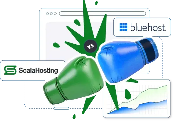 ScalaHosting vs Bluehost