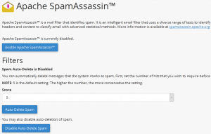 spamassassin score setting spamassassin score setting