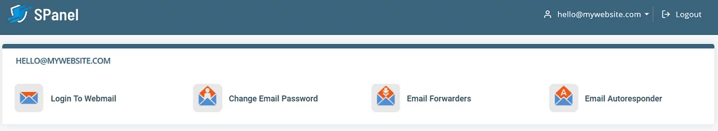 SPanel - Better Than Ever SPanel – Better Than Ever, New Email Only User Interface
