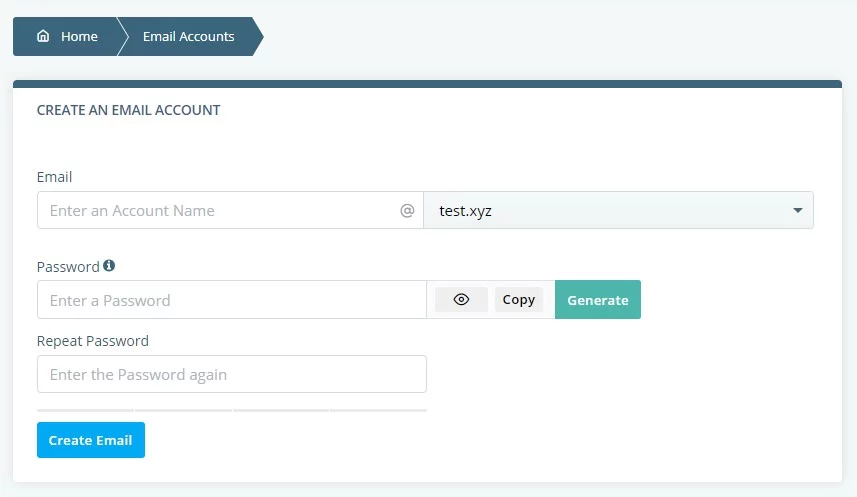 SPanel Control Panel, SPanel User Interface 2