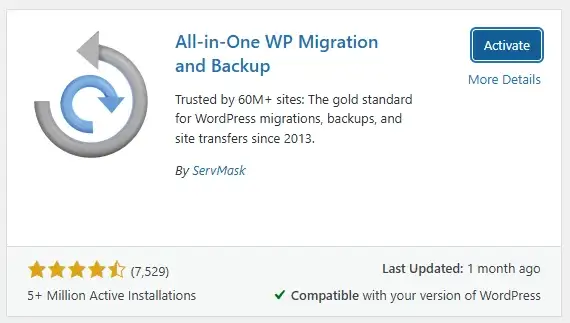 Migrate a WordPress Website: Step by Step Guide Migrate a WordPress Website: Step by Step Guide, Using a Migration Plugin to Move to a New WordPress Host 2