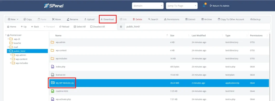 Migrate a WordPress Website: Step by Step Guide Migrate a WordPress Website: Step by Step Guide, Transferring files using a File Manager 5