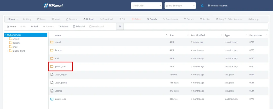 Migrate a WordPress Website: Step by Step Guide Migrate a WordPress Website: Step by Step Guide, Transferring files using a File Manager 2