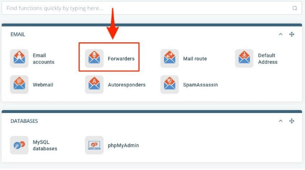 How to Set Up a Business Email in VPS?, How to Forward Your Messages in Spanel
