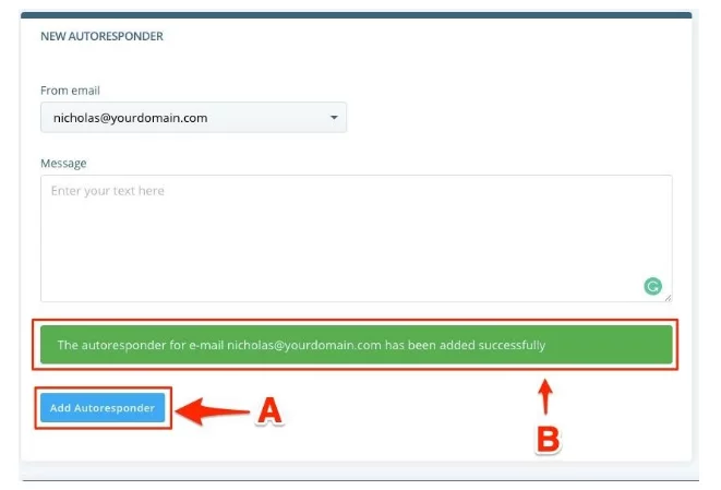 How to Set Up a Business Email in VPS? How to Set Up a Business Email in VPS?, How to Set Up Autoresponders 3