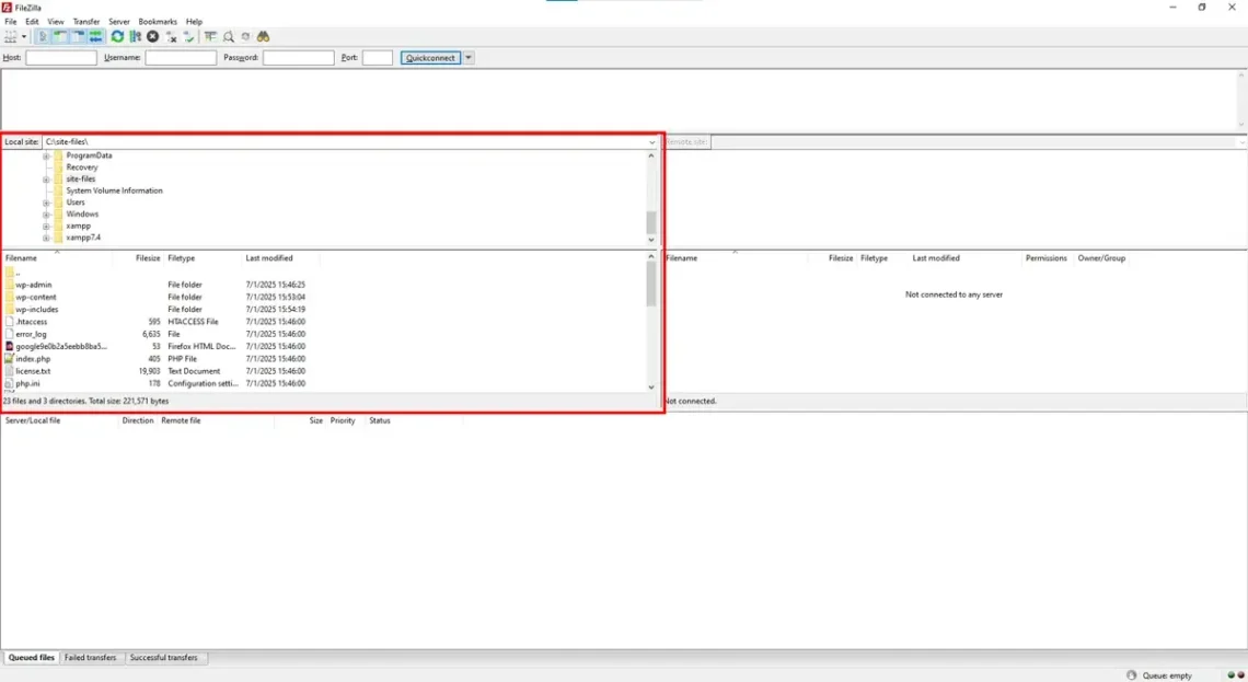 Website Migration Without Downtime: Full Checklist, 1. Through an FTP client