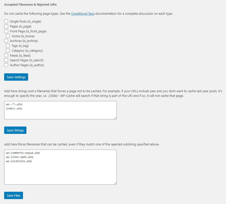 Optimize Website Speed with WP Super Cache, Other Advanced Settings