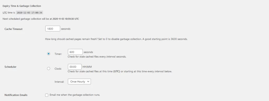 WP Super Cache: Ultimate Guide to Speed Setup and Optimization, Garbage collection