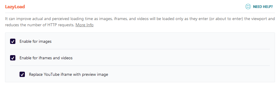 WP Rocket Speed Optimization and Best Settings WP Rocket Speed Optimization and Best Settings, Media tab
