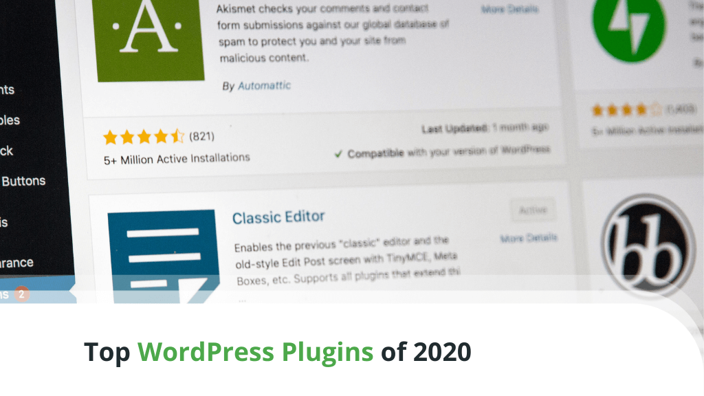 Top WordPress Plugins of 2020