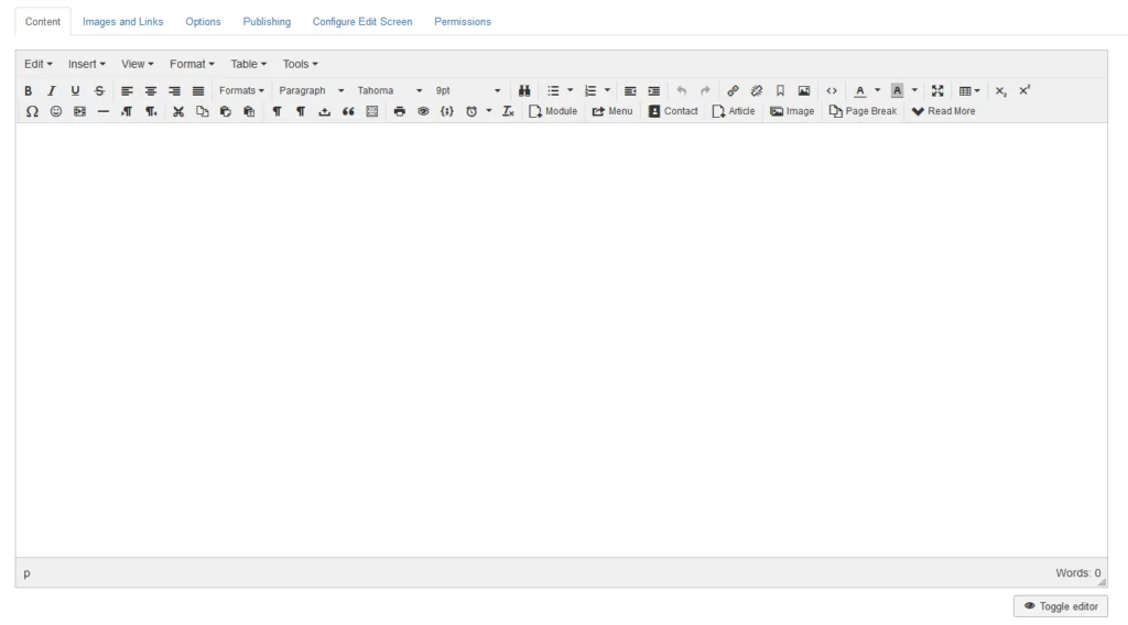 How to Build a Website Using Joomla? How to Build a Website Using Joomla?, Creating New Articles
