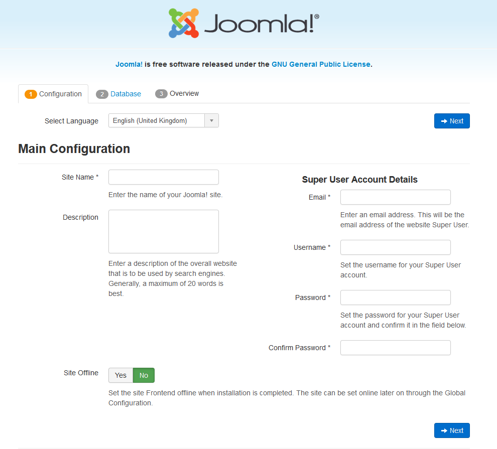 How to Build a Website Using Joomla?, Joomla Installation and Setup