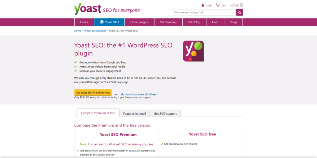 Top WordPress Plugins of 2024, 14. Yoast SEO