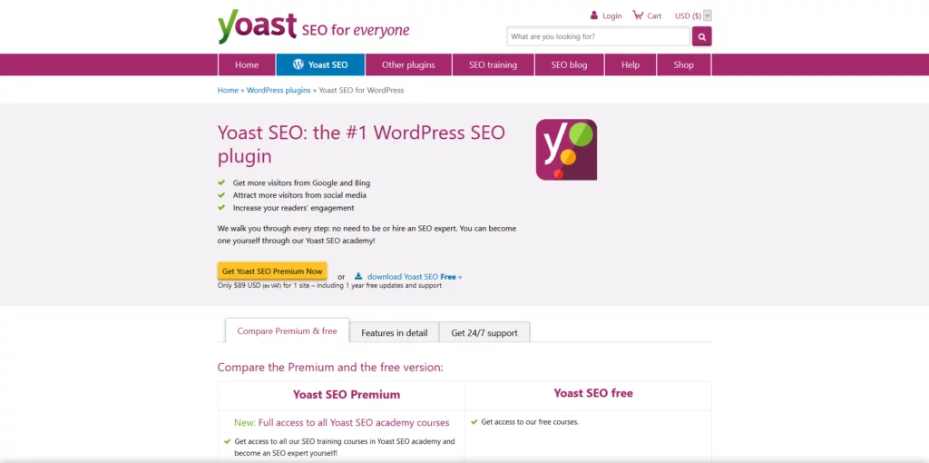 Top WordPress Plugins of 2024, 14. Yoast SEO