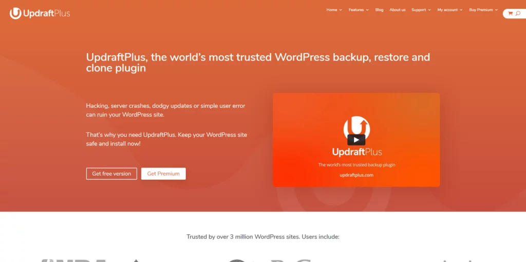 Top WordPress Plugins of 2024, 5. UpdraftPlus Backup