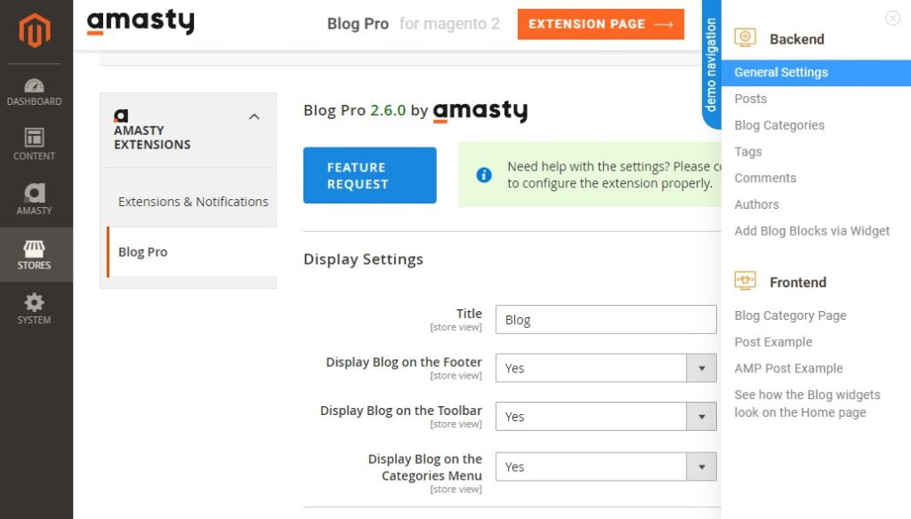 Best Magento Extensions for 2024, Blog Pro by Amasty