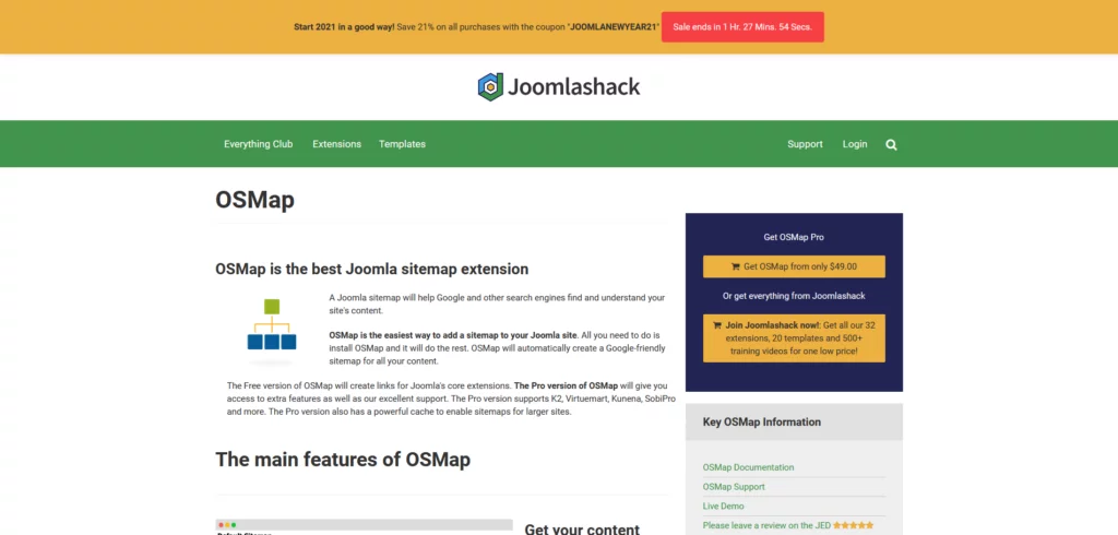 What Are the Best Joomla Plugins and Extensions?, OSMap