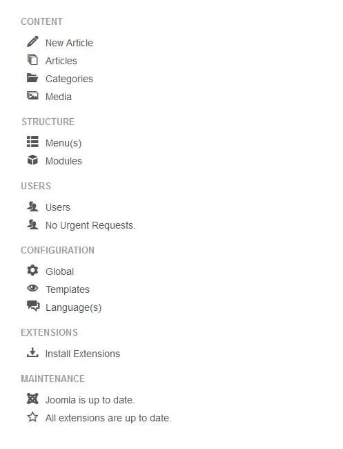 What is Joomla and How to Build a Website With It?, Getting Familiar with the Joomla Basics