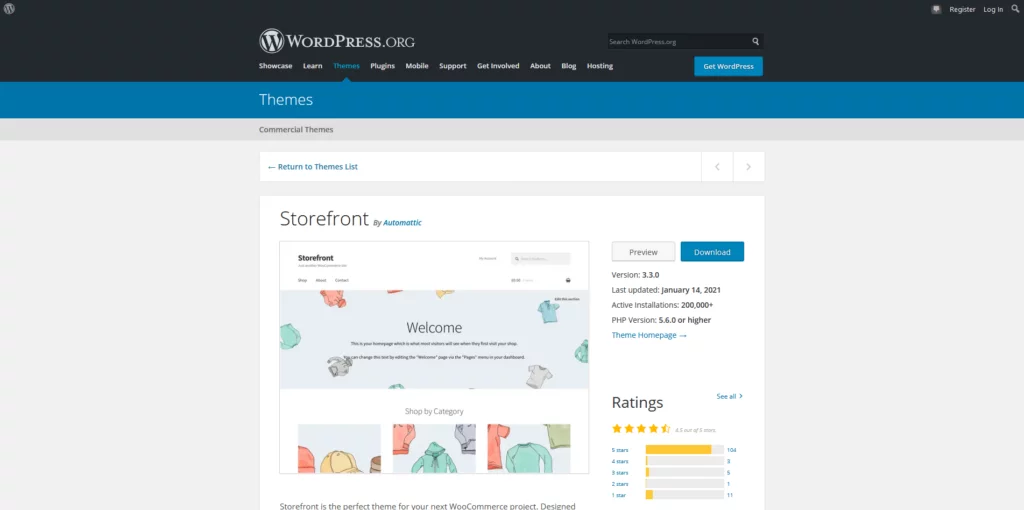 What Are the Top WordPress Themes in 2025? What Are the Top WordPress Themes in 2025?, Storefront