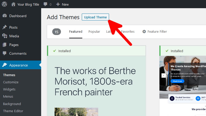 What Are the Top WordPress Themes in 2025? What Are the Top WordPress Themes in 2025?, How to Install a WordPress Theme? 3