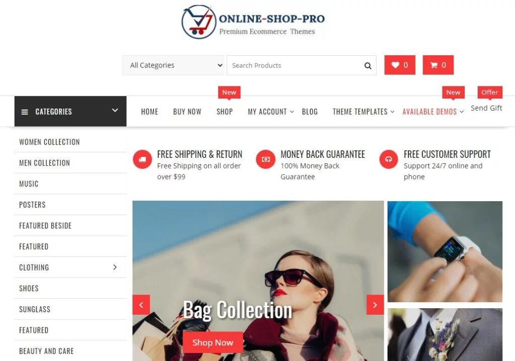 The 7 Best WooCommerce Themes of 2024, Online Shop Pro