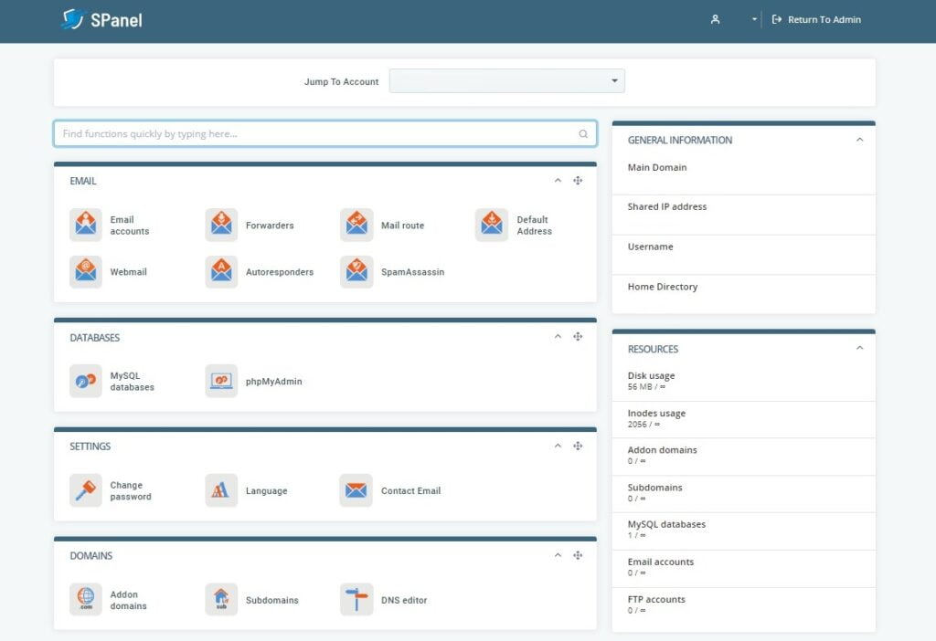 What is The Best VPS Server Control Panel What is The Best VPS Server Control Panel, SPanel