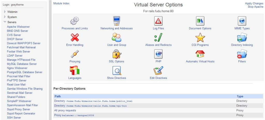 What is The Best VPS Server Control Panel What is The Best VPS Server Control Panel, Webmin