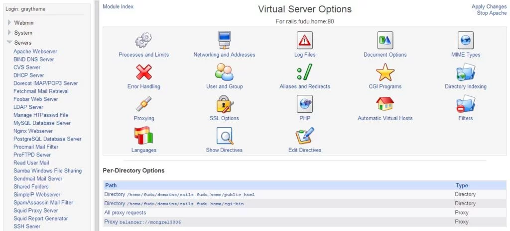 What is The Best VPS Server Control Panel What is The Best VPS Server Control Panel, Webmin