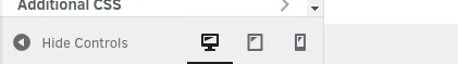Theme Customization Theme Customization, Switching Through Mobile and Desktop View