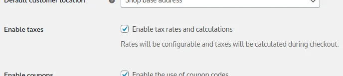 Setting up Your WooCommerce Store Setting up Your WooCommerce Store, General Options 7