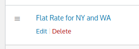 Shipping Methods Shipping Methods, Assigning a Shipping Class Rate 2