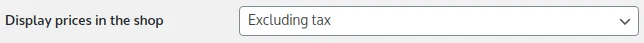 Taxes Taxes, Display Prices in the Shop