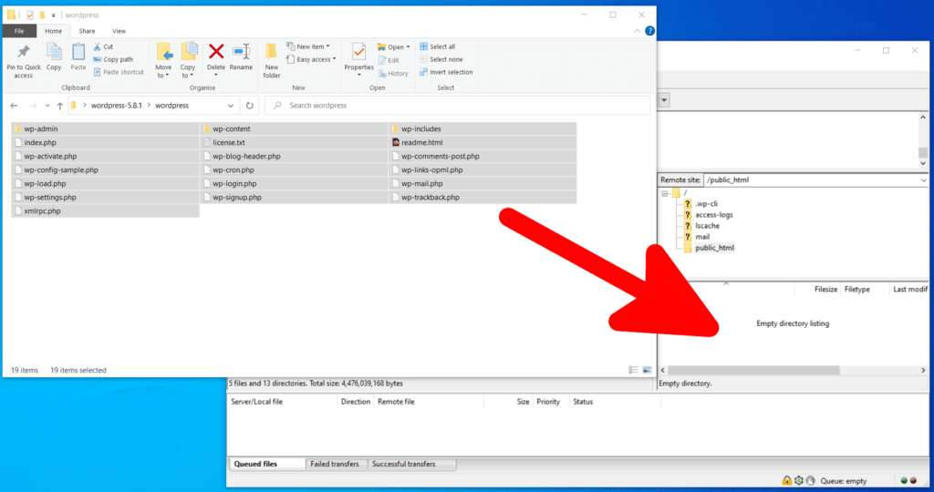 How to Install WordPress on a VPS Hosting Account How to Install WordPress on a VPS Hosting Account, 2. Extract the WordPress Files and Upload Them to the Server.