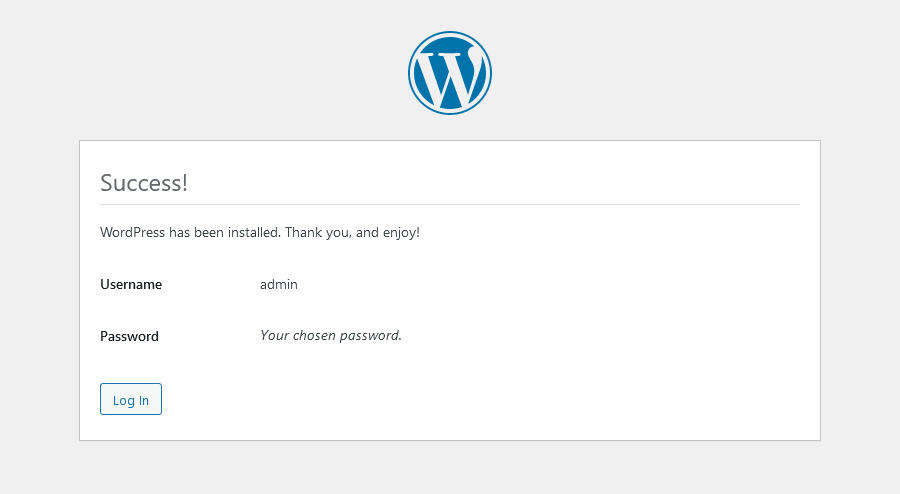 How to Install WordPress on a VPS Hosting Account, 4. Run the Installation Wizard. 5