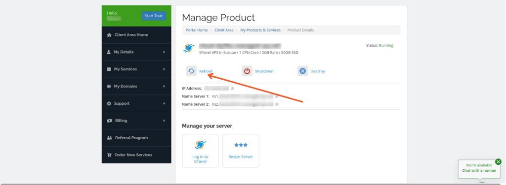 How to Restart a VPS or Dedicated Server? How to Restart a VPS or Dedicated Server?