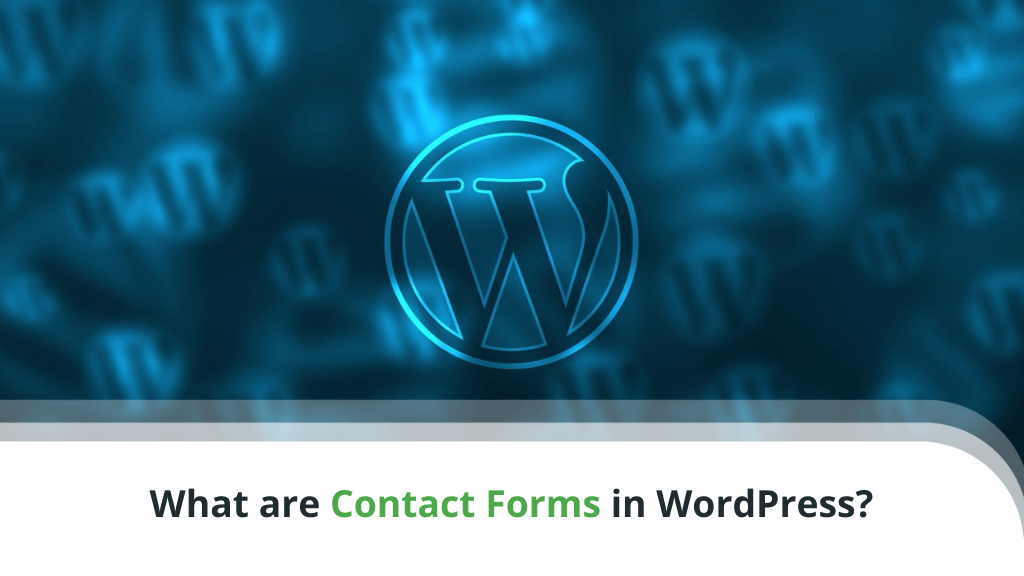 What are Contact Forms in WordPress?