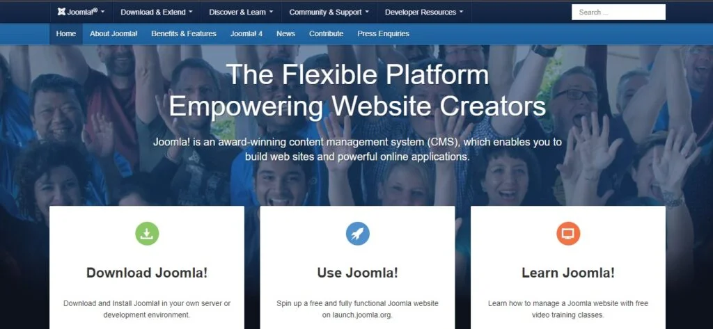 WordPress vs Other Content Management Systems, WordPress vs Joomla