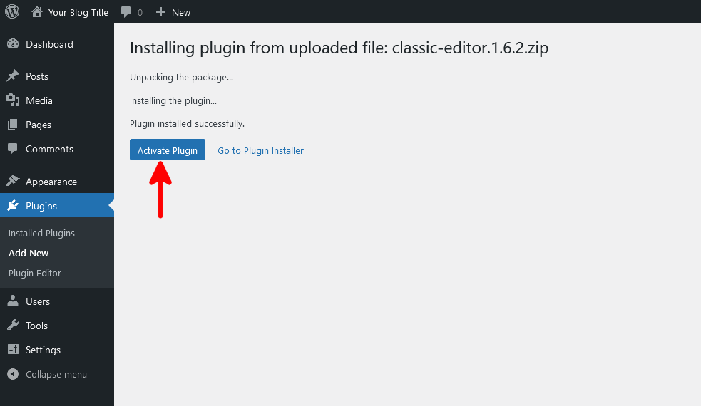 What is a WordPress Plugin? What is a WordPress Plugin?, Installing a WordPress plugin from the official directory 8