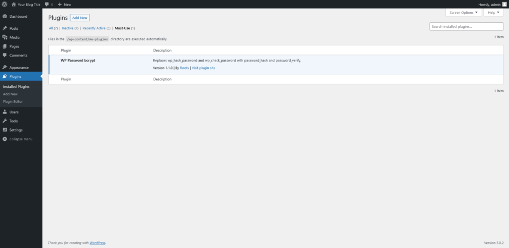 How Does WordPress Hash Passwords? How Does WordPress Hash Passwords?, Change Your WordPress Website’s Hashing Algorithm With a Plugin 4