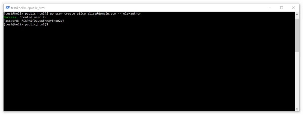 What is WP-CLI? A Beginner's Guide What is WP-CLI? A Beginner’s Guide, Creating and managing users 2