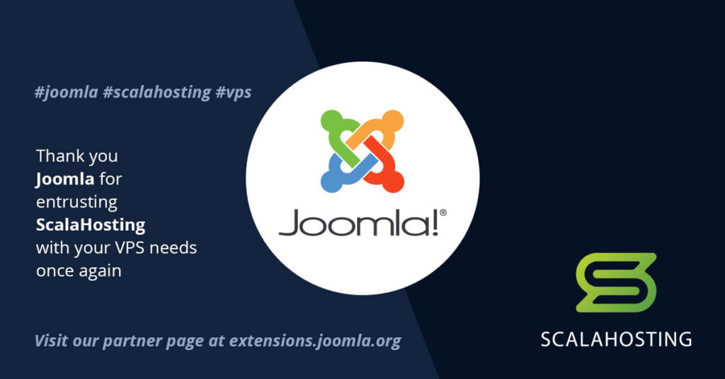 ScalaHosting and Joomla with a New Partnership and More Client Opportunities