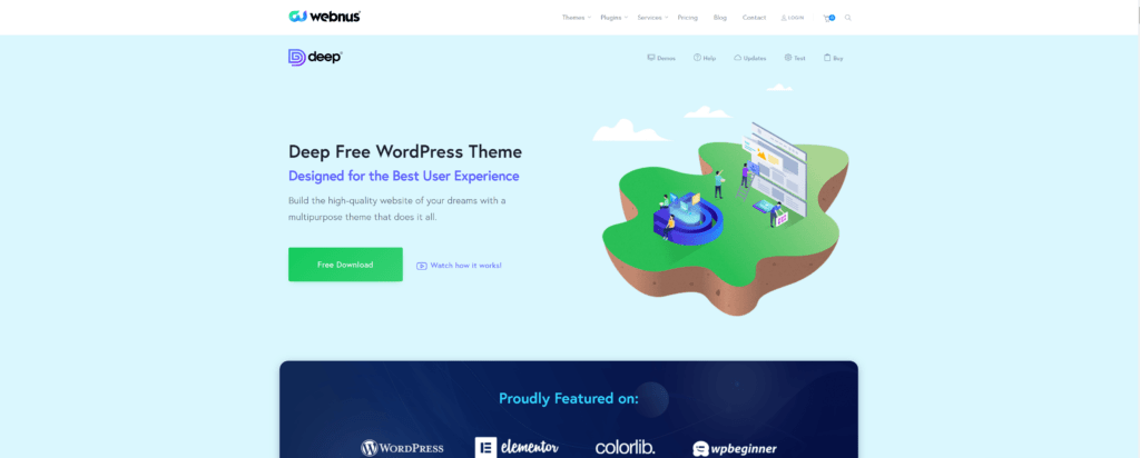 What Are the Top WordPress Themes in 2024?, Deep