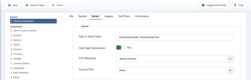 How to Speed Up My Joomla Website?, Enable Compression