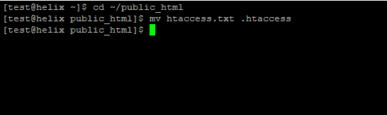 Where Is the .htaccess File in Joomla?, Via SSH