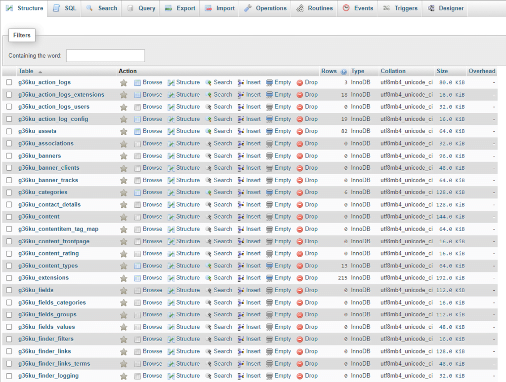 How to Speed Up My Joomla Website?, Optimize Your Database 2