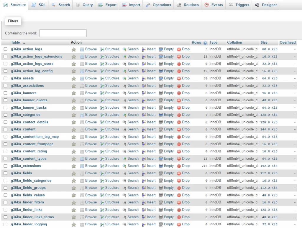 How to Speed Up My Joomla Website?, Optimize Your Database 2