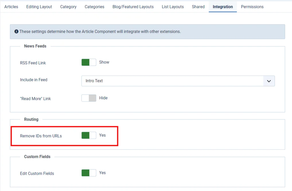 The Complete Guide to Joomla Search Engine Friendly URLs, Enabling and Disabling Article IDs in URLs 2