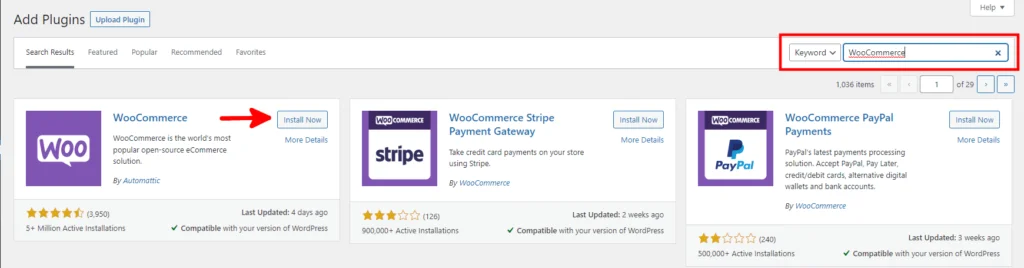 How to Set Up WooCommerce on WordPress?, Installing WooCommerce 2