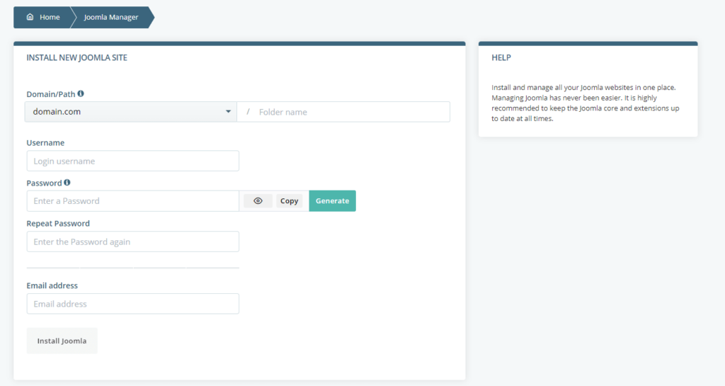 Getting Started With Joomla Getting Started With Joomla, ScalaHosting and Joomla 2