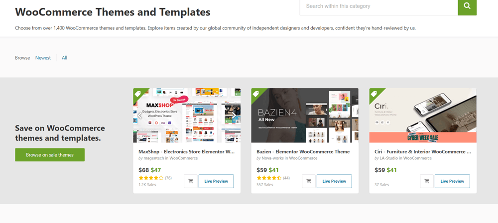 How to Install a WooCommerce Theme, ThemeForest